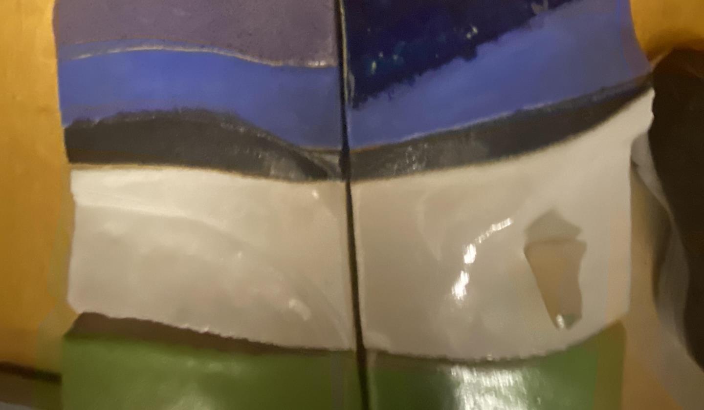 Object gevallen van de muur