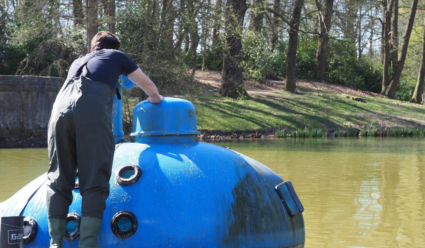 Wordt al een beetje proper (schoon)